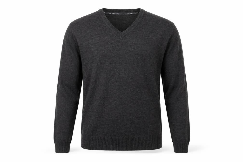 Mens UK Size M Easy Grey Pullover Jumper