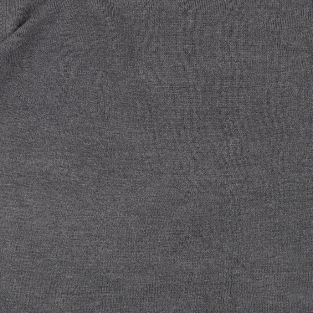 Burton Mens Grey  Knit Pullover Jumper Size L