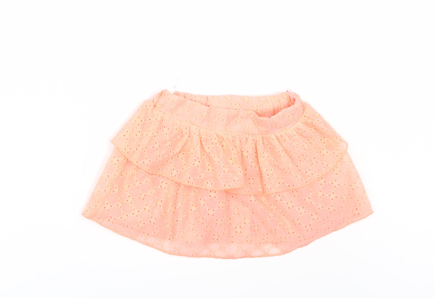 Baby Club Girls Orange   A-Line Skirt Size 12 Months