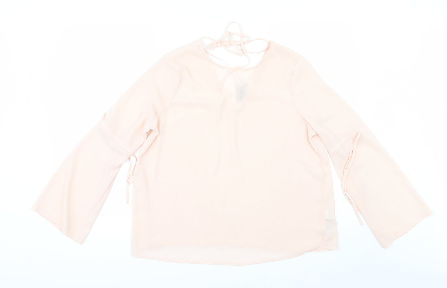 New Look Womens Orange   Tunic Blouse Size 14