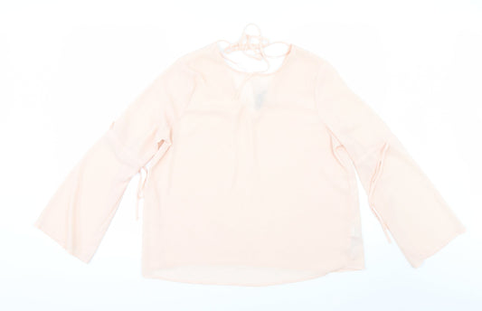 New Look Womens Orange   Tunic Blouse Size 14