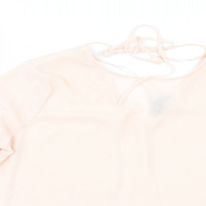 New Look Womens Orange   Tunic Blouse Size 14