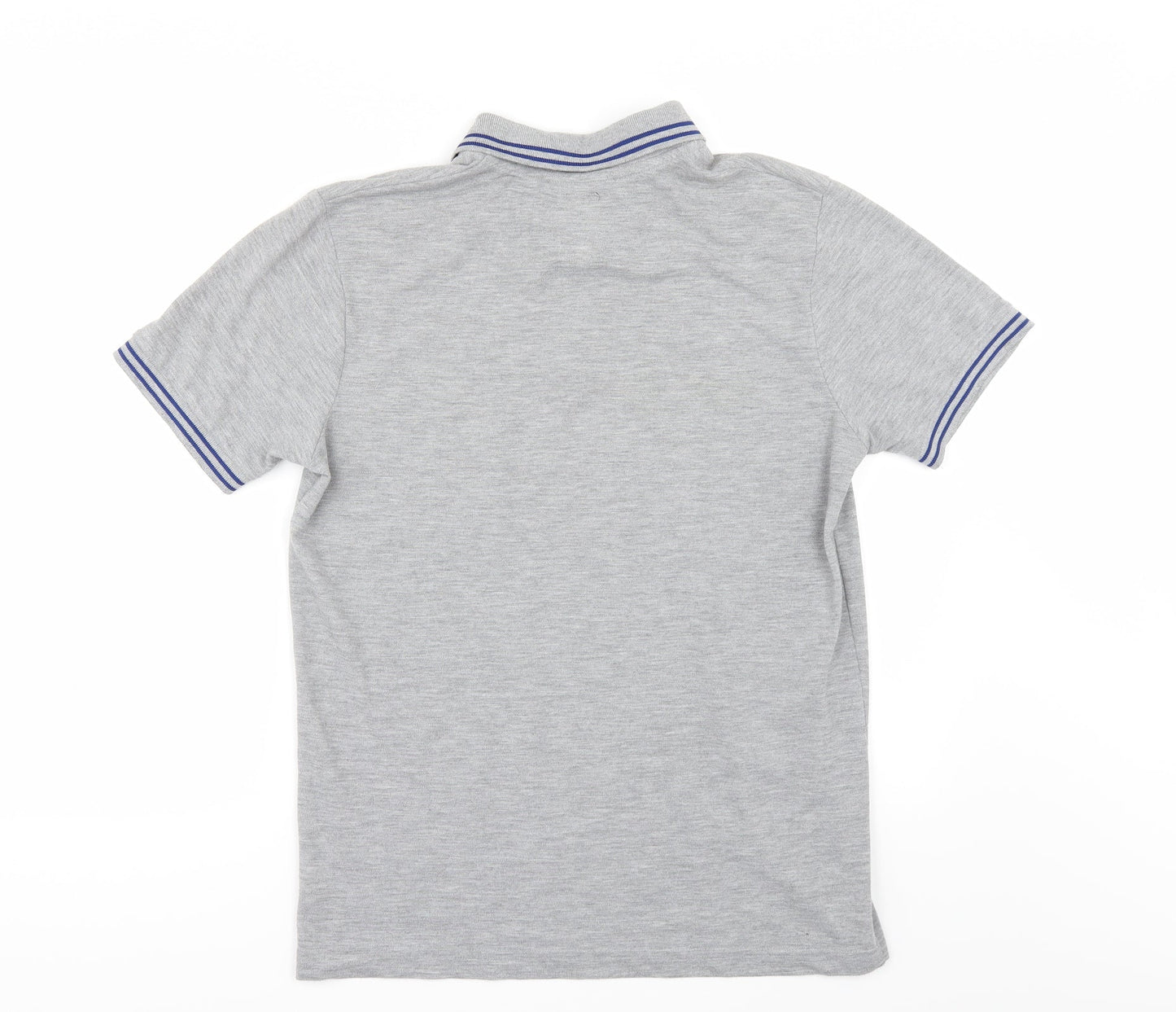 Le Breve Mens Grey    Polo Size M