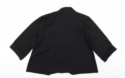 Womens UK Size 18 C.M.D Black Jacket