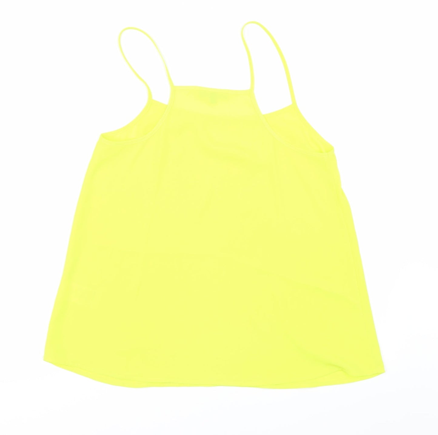 Womens UK Size S Warehouse Yellow Camisole Blouse