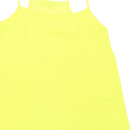 Womens UK Size S Warehouse Yellow Camisole Blouse