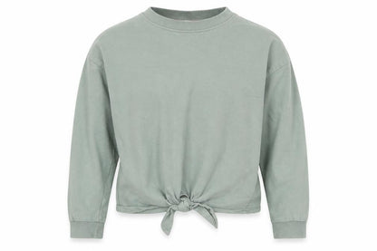 H&M Girls Green   Pullover Sweatshirt Size 9-10 Years