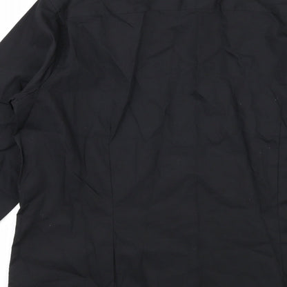 F&F Mens Black    Button-Up Size M