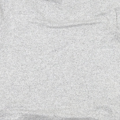 Papaya Womens Grey  Knit Pullover Jumper Size 14  - Lace up detail