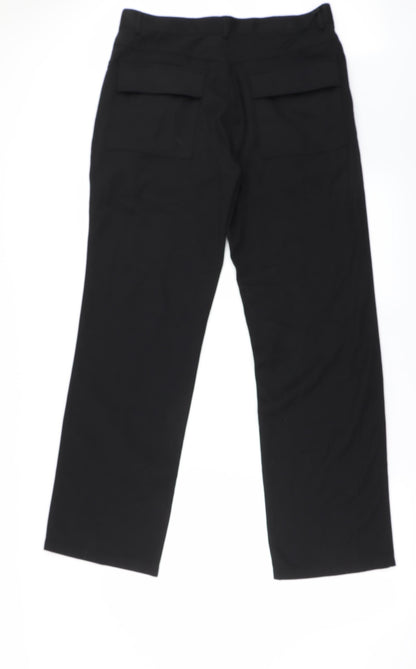 detail Mens Black   Trousers  Size 35 in L27 in