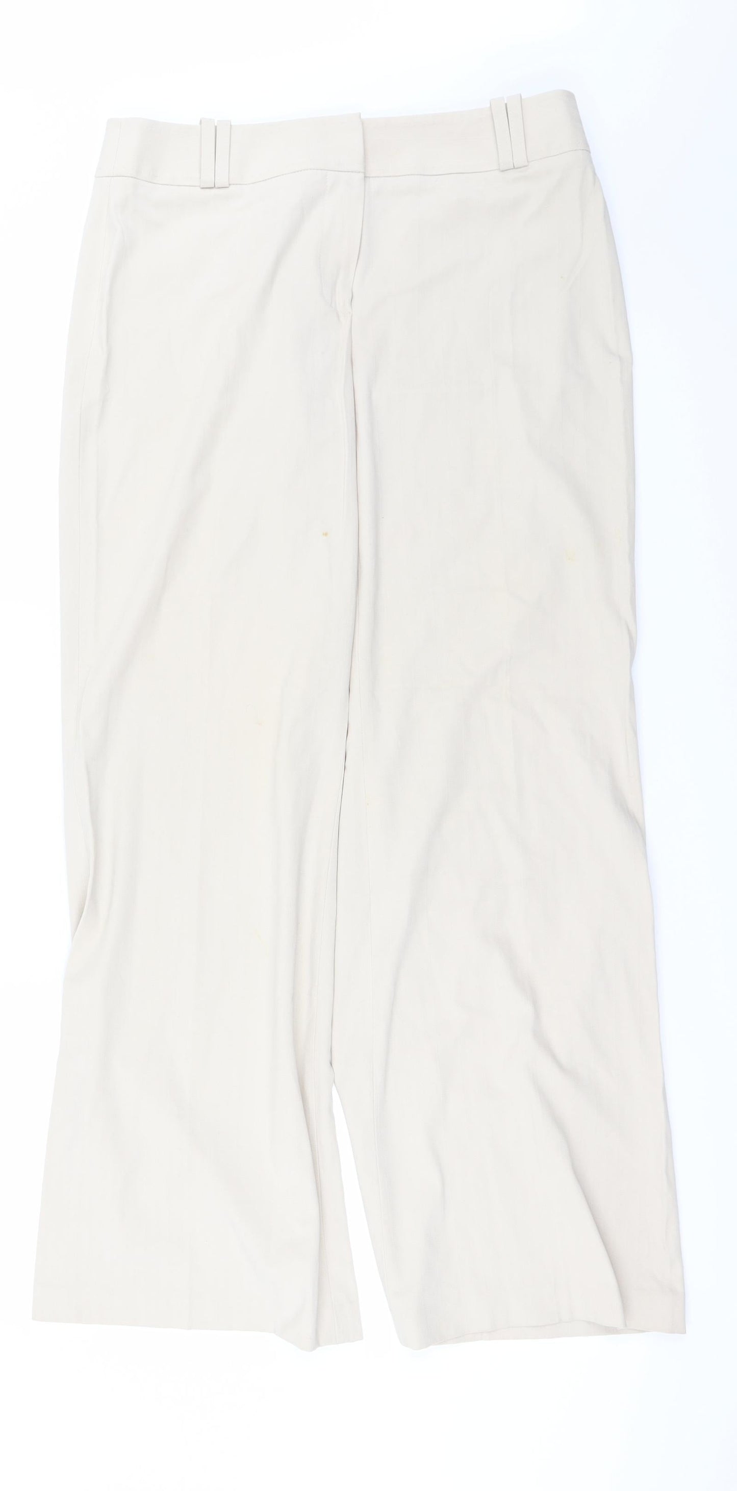 Womens UK Size 12 NEXT Regular Fit  Beige Trousers