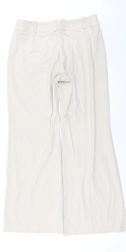 Womens UK Size 12 NEXT Regular Fit  Beige Trousers