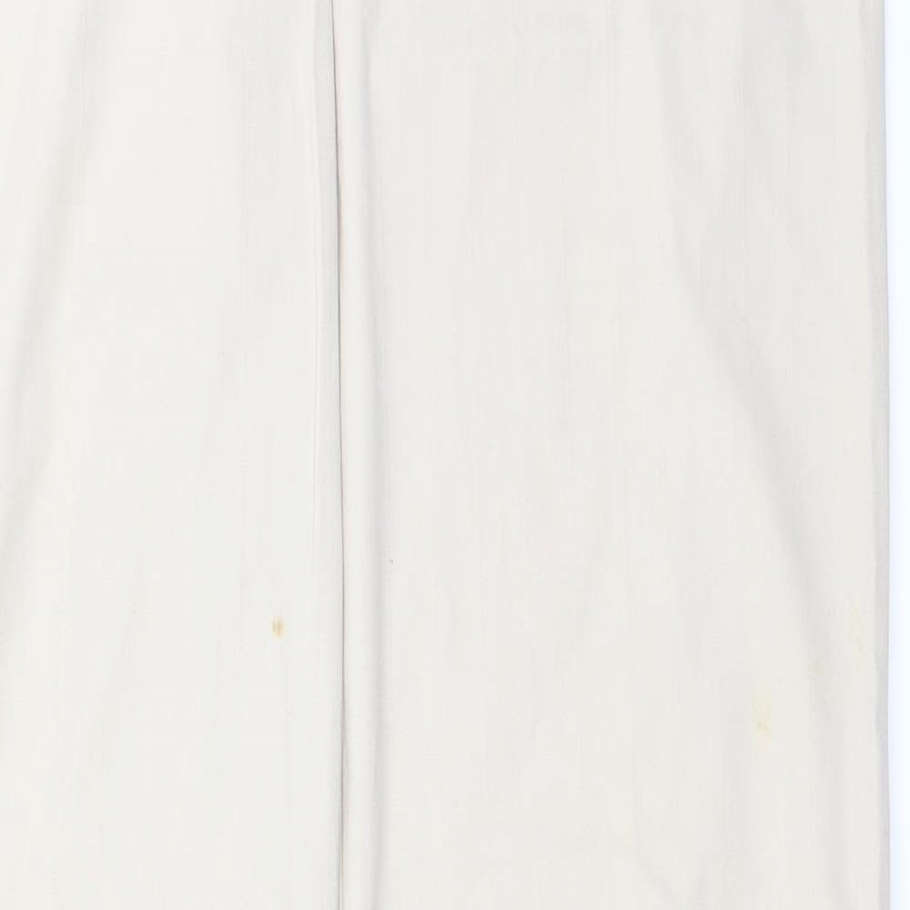 Womens UK Size 12 NEXT Regular Fit  Beige Trousers