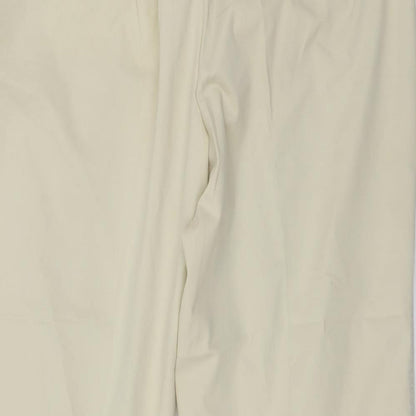 Preworn Womens Ivory   Trousers  Size 32 in L32 in
