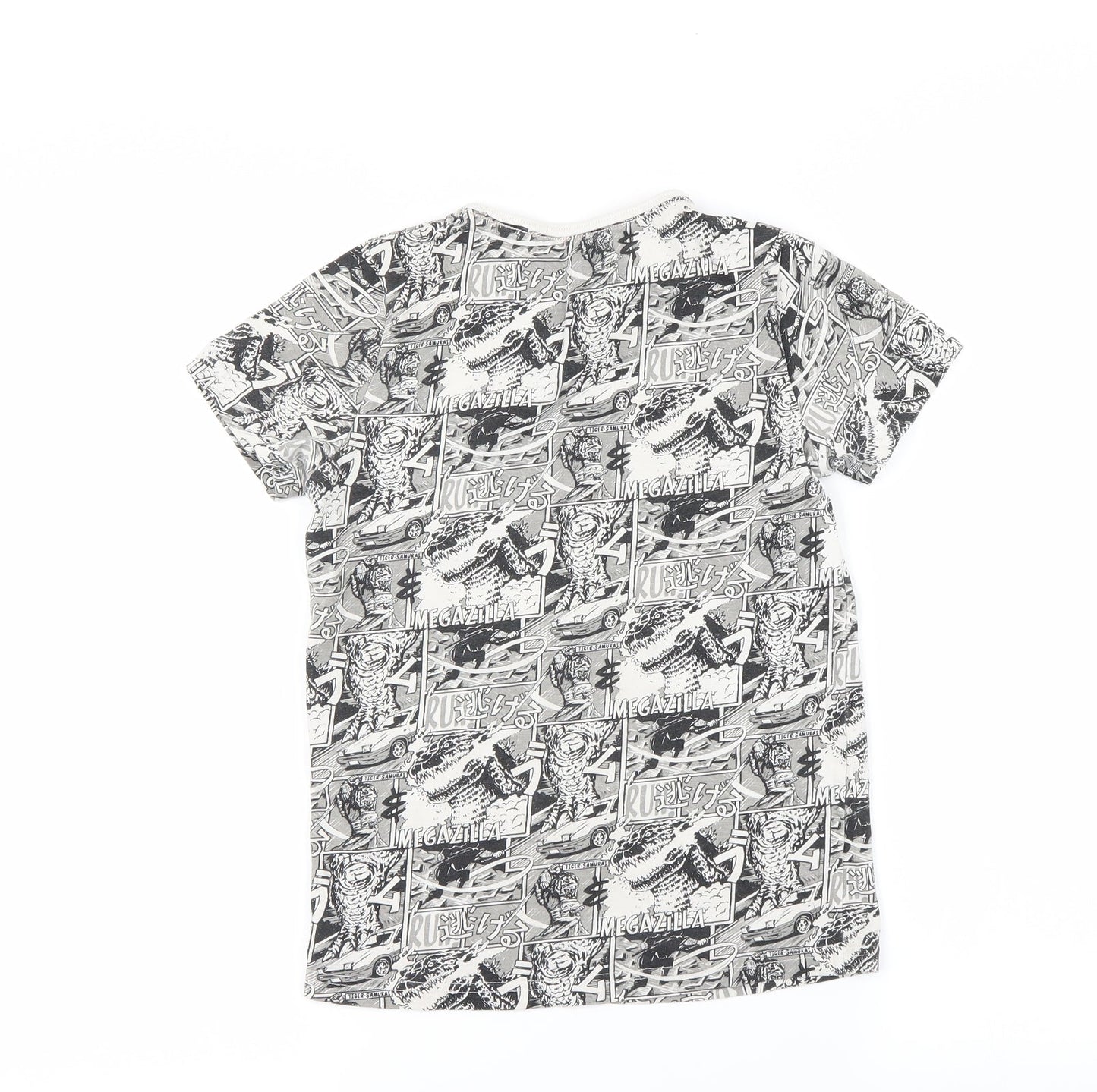 TU Boys Grey   Basic T-Shirt Size 8 Years
