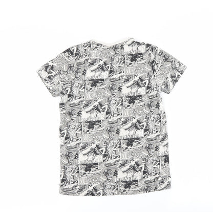 TU Boys Grey   Basic T-Shirt Size 8 Years