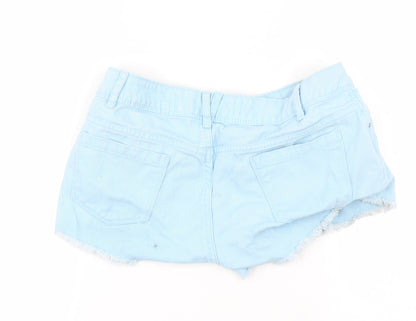 denim co Womens Blue   Cut-Off Shorts Size 8