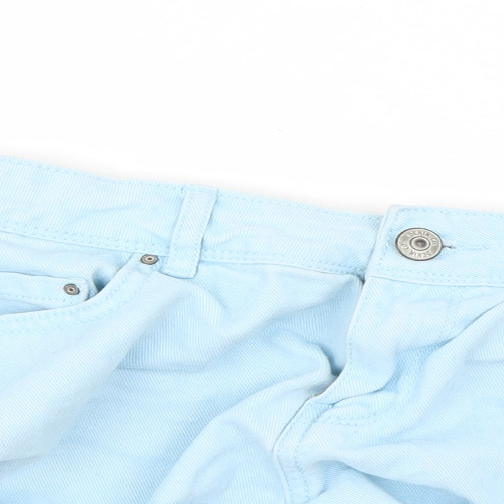 denim co Womens Blue   Cut-Off Shorts Size 8