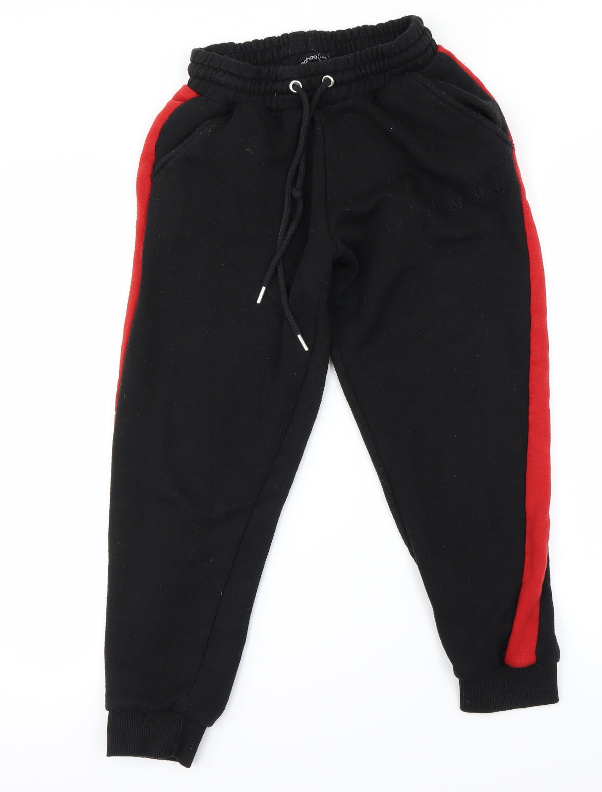 Womens UK Size 8 Boohoo Regular Fit Jogger Beige Trousers