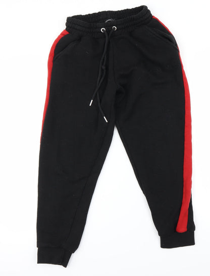Womens UK Size 8 Boohoo Regular Fit Jogger Beige Trousers