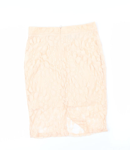 PARISIAN Womens Pink   A-Line Skirt Size 8