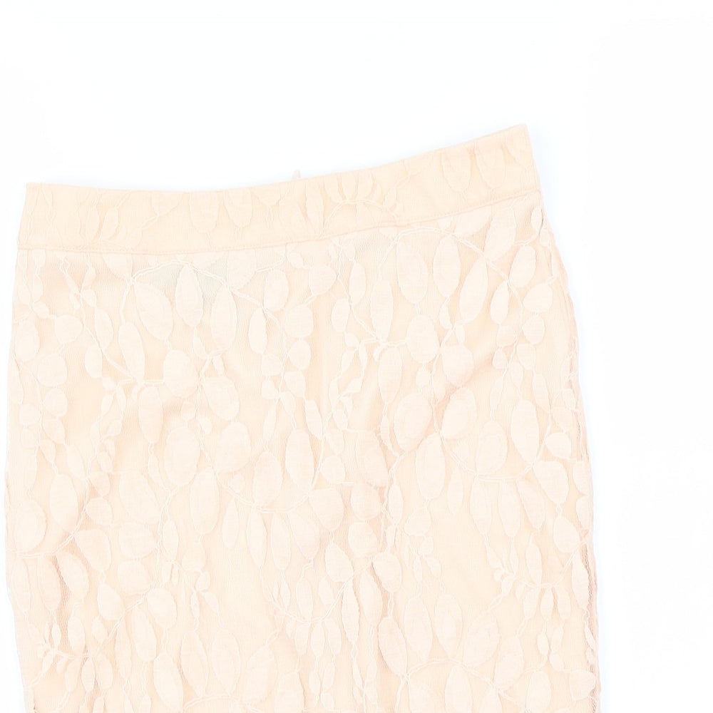 PARISIAN Womens Pink   A-Line Skirt Size 8