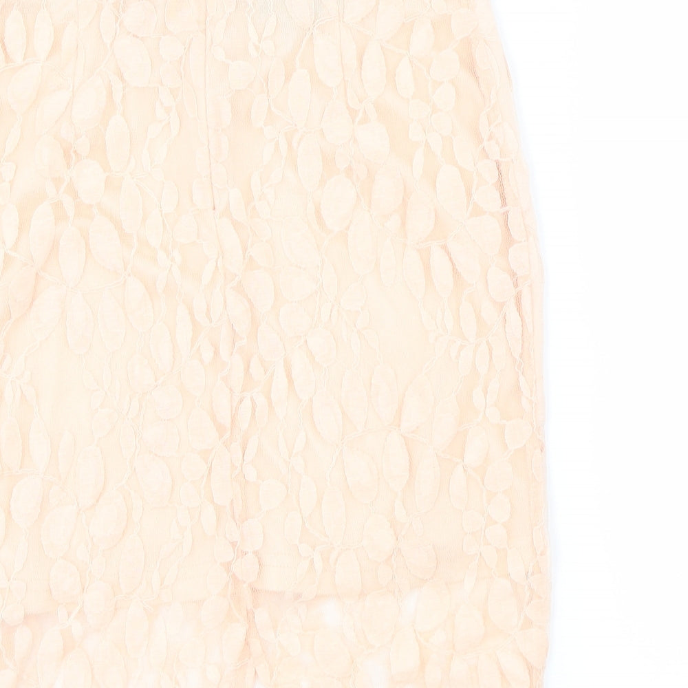 PARISIAN Womens Pink   A-Line Skirt Size 8