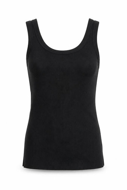 Womens UK Size S H&M Black Basic T-Shirt