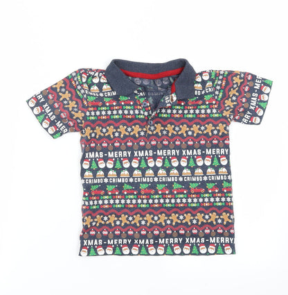 Preworn Mens Black    Polo Size S