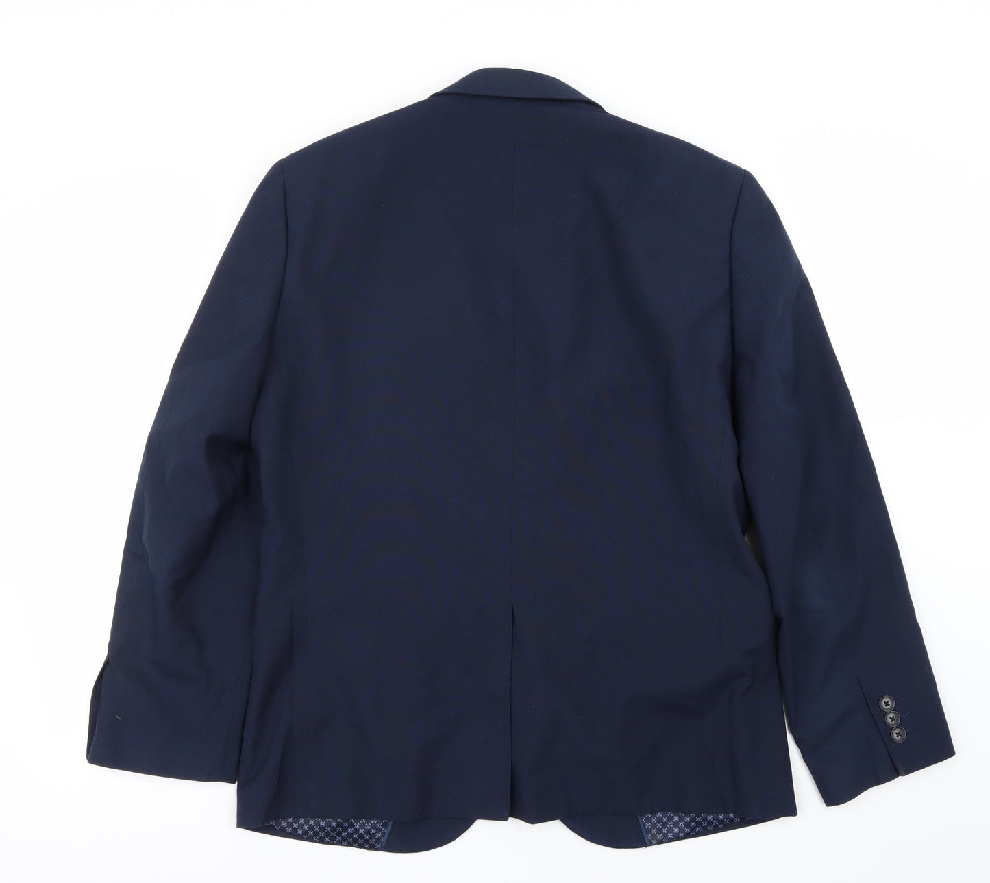 Mens UK Size 42 Preworn Regular Blue Suit Jacket
