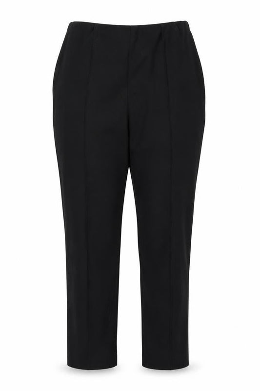 Womens UK Size 18 BM Regular Fit  Black Trousers
