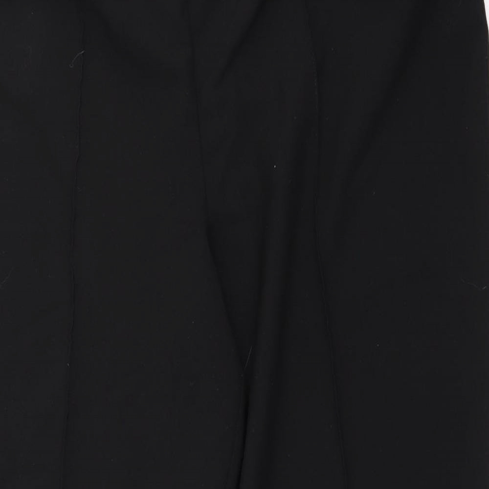 Womens UK Size 18 BM Regular Fit  Black Trousers