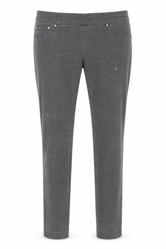 Womens UK Size 12 Preworn   Grey Trousers