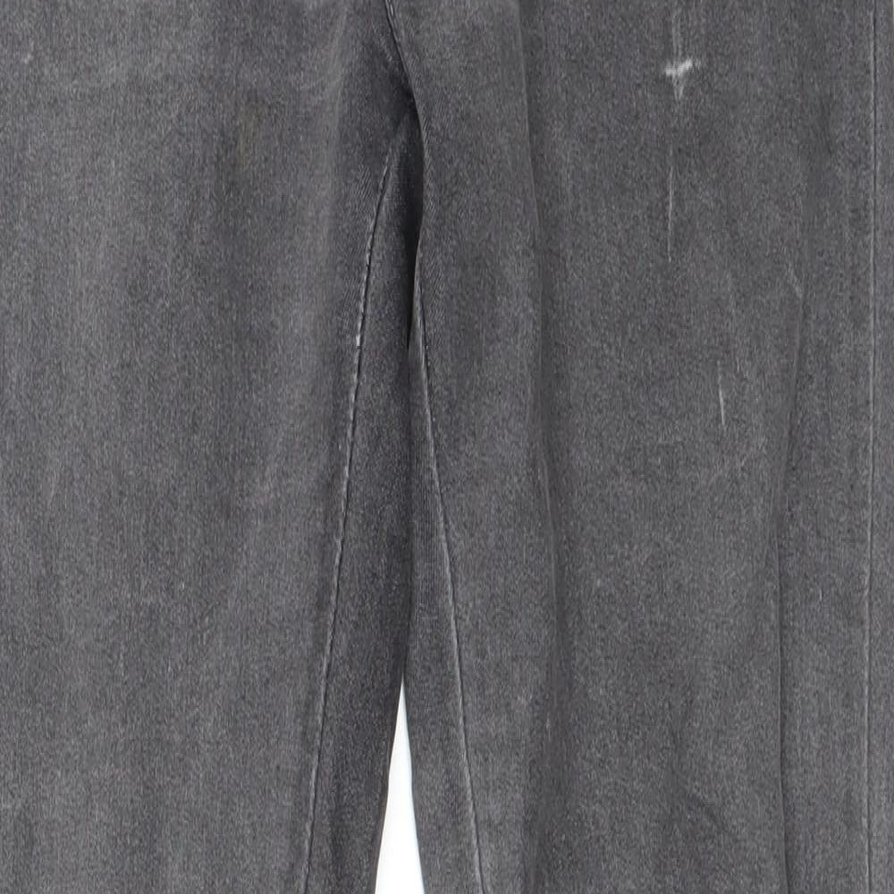 Womens UK Size 12 Preworn   Grey Trousers