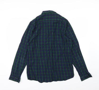 ASOS Mens Blue Striped   Button-Up Size M