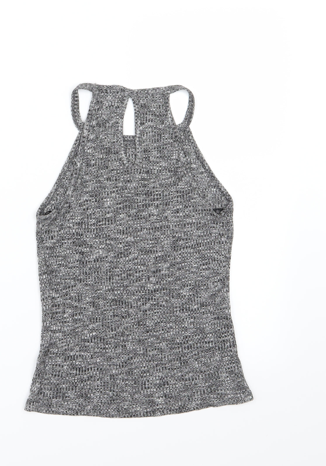 Womens UK Size 10 Atmosphere Grey Basic T-Shirt