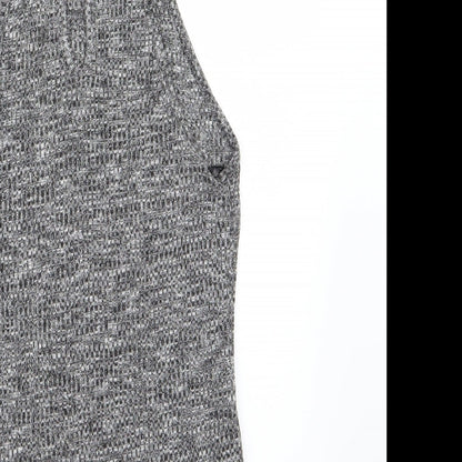 Womens UK Size 10 Atmosphere Grey Basic T-Shirt