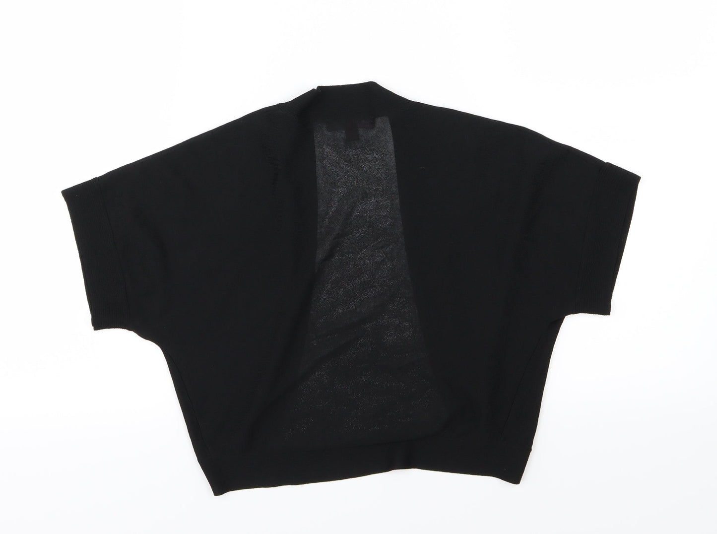 Monsoon Womens Black  Knit Cardigan Jumper Size S