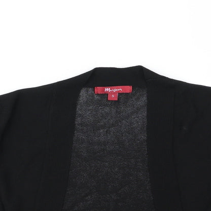 Monsoon Womens Black  Knit Cardigan Jumper Size S