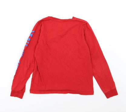 NEXT Boys Red  Jersey Basic T-Shirt Size 11 Years  - Skate