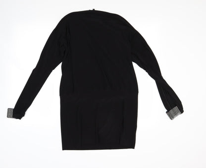 Preworn Womens Black   A-Line  Size 10