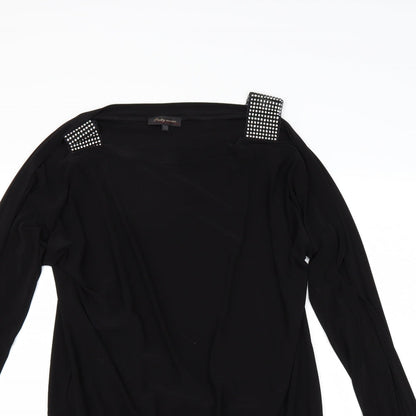 Preworn Womens Black   A-Line  Size 10