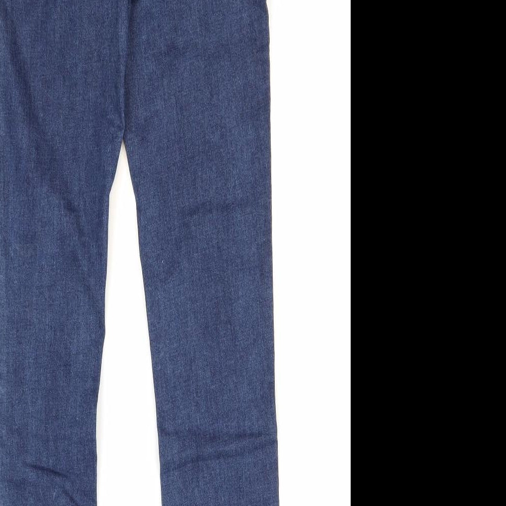 Primark Womens Blue  Denim Skinny Jeans Size 8 L28 in