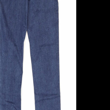 Primark Womens Blue  Denim Skinny Jeans Size 8 L28 in