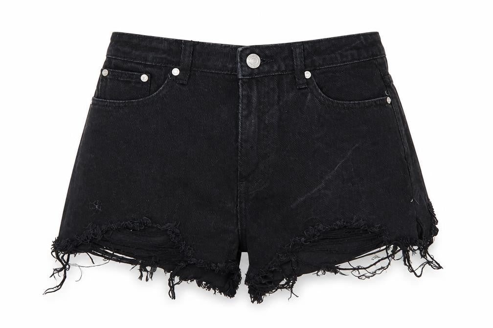 Womens UK Size 8 Missguided Regular Fit Cut-Off Shorts