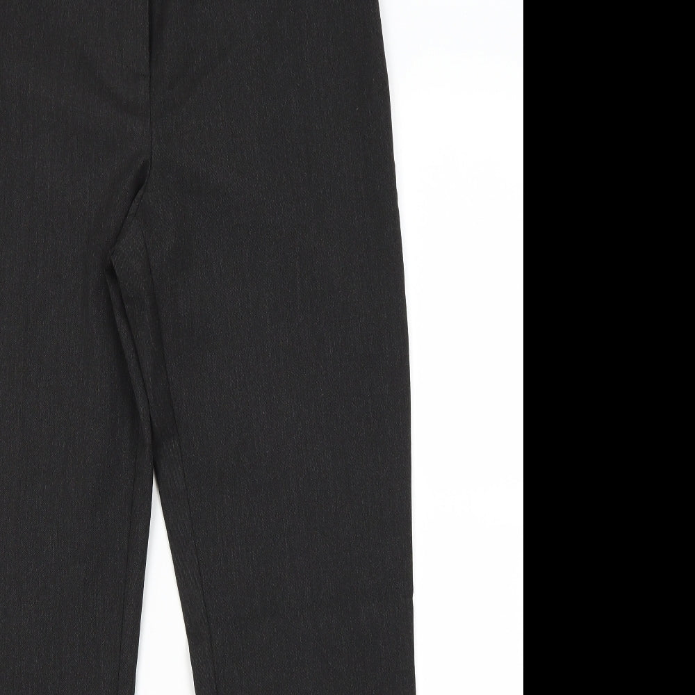 Womens UK Size 10 Marks and Spencer Regular Fit  Grey Trousers