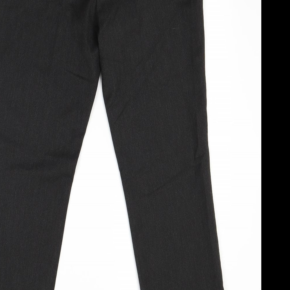 Womens UK Size 10 Marks and Spencer Regular Fit  Grey Trousers
