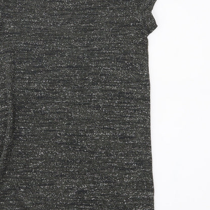 Next Womens Grey  Knit Pullover Jumper Size 6