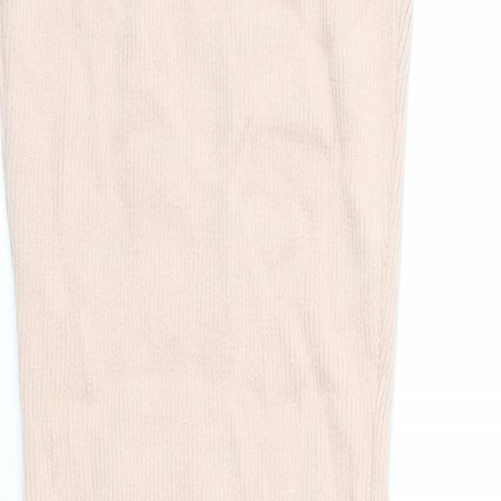 New Look Womens Beige  Jersey Sheath  Size 8