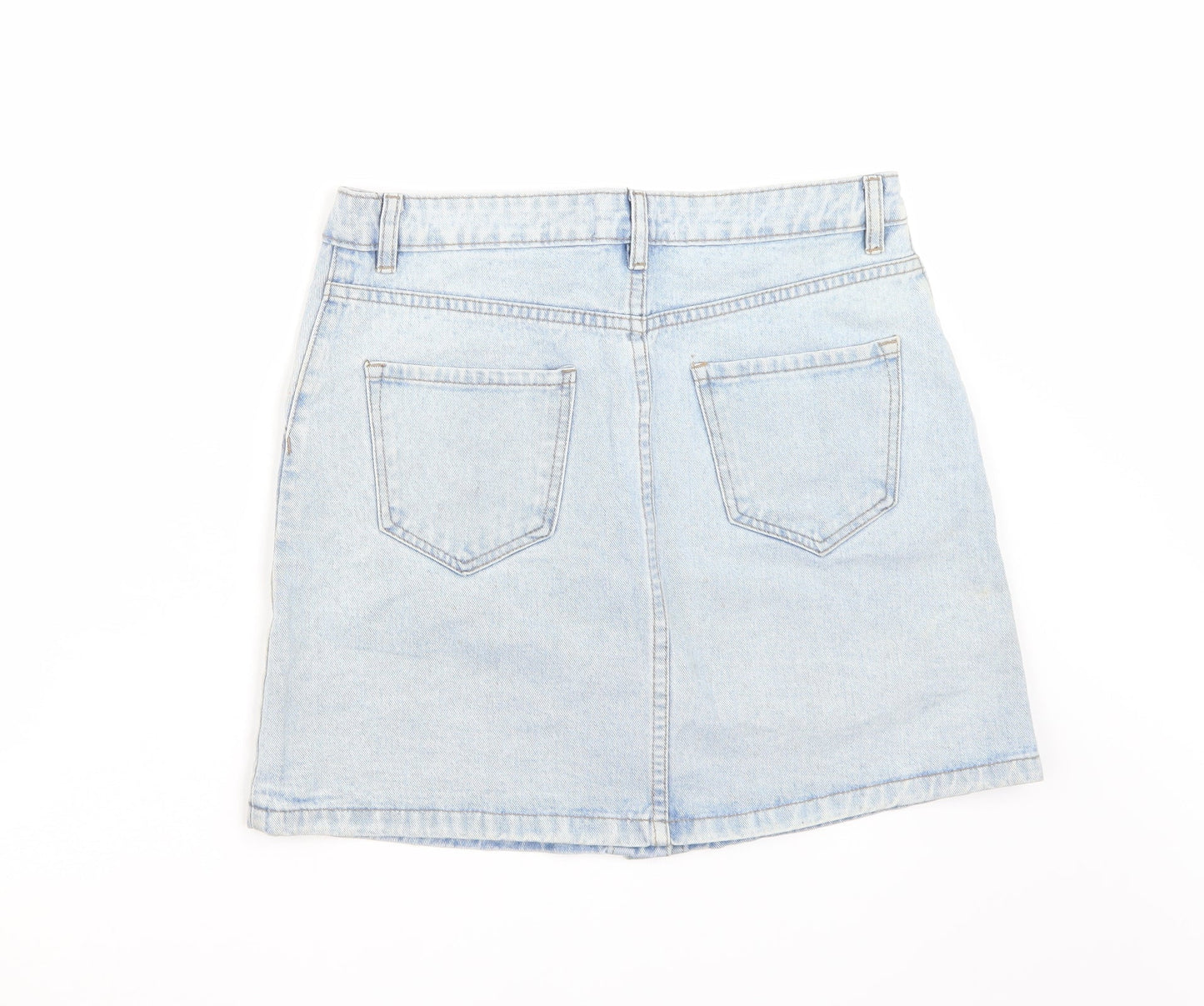 Newlook Womens Blue   A-Line Skirt Size 10